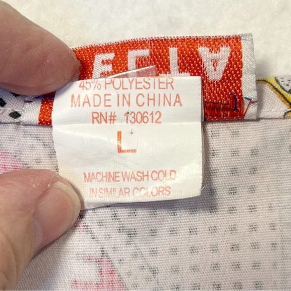 Delta Scrub Top Veterinary Dogs Hearts Dots Pockets Large - Picture 8 of 9